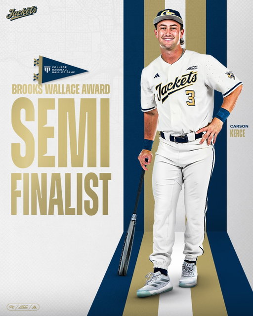 Carson Kerce has been named a semifinalist for the Brooks Wallace Award for best shortstop in college baseball!

#StingEm🐝 x #WreckHavoc