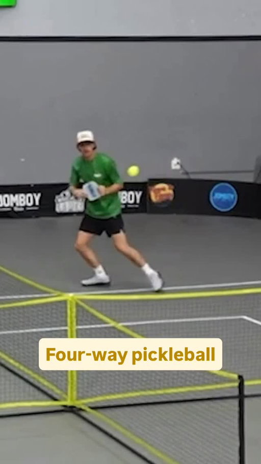 This game is pure chaos

#pickleball