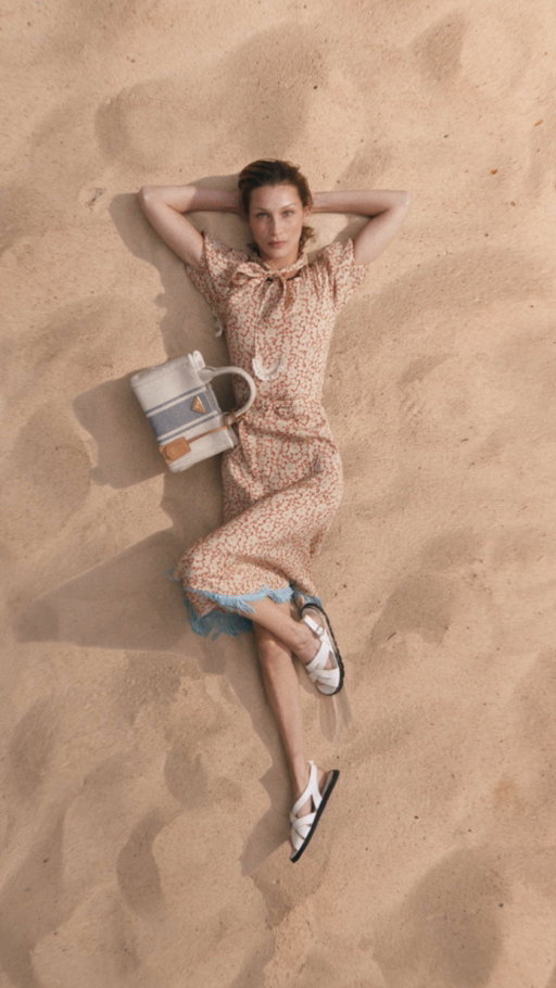 Dreams of summers: idyllic sea visions, within everyday’s urban existence.
The Prada Days of Summer 26 collection lives between juxtaposed realities.
Featuring Liu Wen, Prada Ambassadors Damson Idris and Louis Partridge, and Bella Hadid.
Discover the new Prada Days of Summer campaign “Urban Beaches” via link in bio.

Creative Directors: #MiucciaPrada and #RafSimons
Campaign Creative Direction: @ferdinandoverderi
Cast: @liuwenlw @damsonidris @louispartridge_ @bellahadid

#PradaSummer #Prada