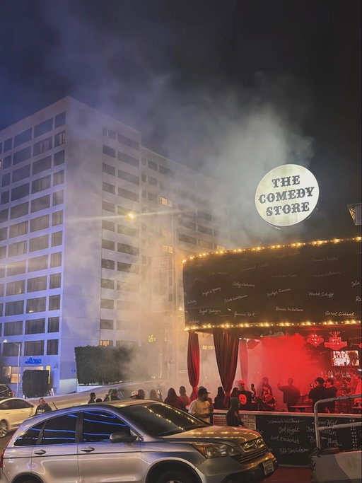 We did that 💨 on 4/20 @wedontsmokethesamepod x @thecomedystore big thank you to @justanotherpollock and @haydarlovela @haydarlosangeles1 🎭 if you were there you got faded #WeDontSmoketheSame #Wdsts #TheComedyStore #StandUp #Comedy