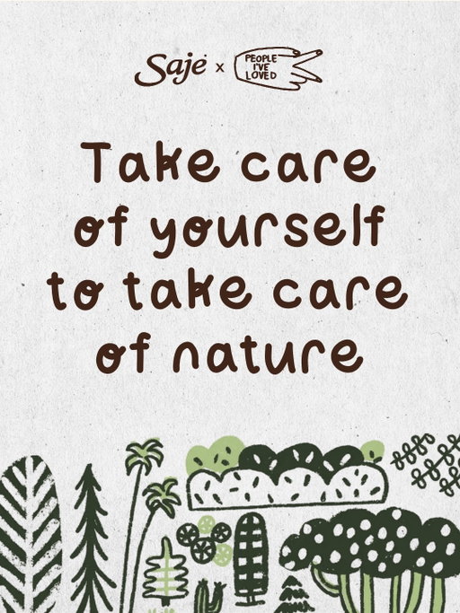 GIVEAWAY HAS NOW ENDED

✨ Saje x People I’ve Loved Giveaway ✨

This #EarthDay, we’re thinking about the connection between wellness and the world around us 🌎 

We’ve partnered with our friends at People I’ve Loved for a thoughtful bundle of essentials to help you feel emotionally supported, so you can put care back into the world. 

What you can win:
🌿 Aroma Halo diffuser, Stress Release diffuser blend, Stress Release roll-on, and Stress Release Quick Hit inhaler from Saje 
💚 Take Good Care of Yourself mug, Wellness Journal, Imaginary Atlas Journal, and How to Trust Yourself deck from People I’ve Loved 

To enter:
- Follow both @sajewellness and @peopleiveloved 
- Like this post
- Comment below and share one thing you’ve done this week to support your emotional wellness 

This giveaway is not sponsored, endorsed, or associated with Instagram. Giveaway ends April 29, 2026 at 11:59pm PT. Two winners will be randomly drawn within 48 hours after the giveaway ends. Open to residents of Canada and the US.

These are the official accounts of Saje Natural Wellness and People I’ve Loved, and we will only contact you from these accounts. Good luck! ✨
