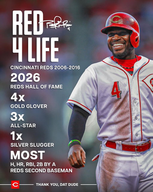 Brandon Phillips will sign a one-day contract on April 25 and retire a Cincinnati Red! #Red4Life