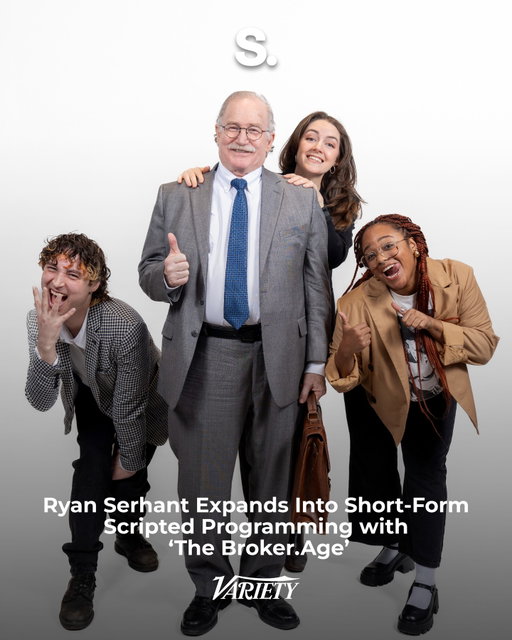 At SERHANT., we’ve always believed content is not just marketing, it’s the business.
ㅤ
The Broker.Age is now live, our new original scripted series from @serhantstudios. A short form, vertical comedy built for the way people actually watch today, blending real estate and entertainment in a format native to social.
ㅤ
A legacy broker who built his career the old way is thrown onto a Gen Z team, now he’s learning TikTok while they’re learning how to actually sell.
ㅤ
It’s a character driven look at the work, the process, and the grind behind the industry, told through a comedic lens.
ㅤ
Thank you to @Variety for the feature. ⭐ Watch new episodes every Wednesday @thebroker.age.