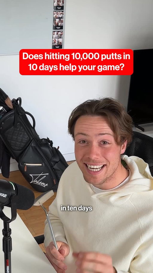 If you hit 10,000 putts in 10 days, how much does your putting improve? 

Clubs: @takomogolf 
Clothes: @macadegolf 

#golf #18pars #golfuk #trusttheprocess #golfswing