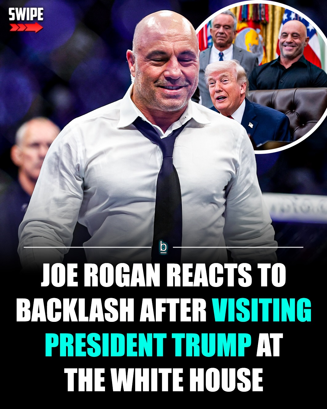 Joe Rogan is reacting to the backlash he received after visiting President Trump at the White House over the weekend. 🤔

A few weeks ago, Rogan went viral when he spoke out against Trump’s decision to attack Iran.

🗣️ - “It just seems so insane based on what he ran on. This is why many people feel betrayed. He ran on no more wars and these stupid, senseless wars. And then we have one that we can’t even really clearly define why we did it.”

Rogan went on to greet Trump at UFC event, and eventually visitied the White House for Trump’s signing of an executive order to fast-track research for certain psychedelic drugs used to treat mental health disorders.💊

Rogan said that he’s still “politically homeless” despite visiting the White House and that Trump mocked him for it.

🗣️ - “I am. [Trump] joked about it. He called me a liberal during the whole thing. [President Trump’s] like, ‘Joe, he’s very liberal!’”

Rogan also spoke about his interaction with Trump at UFC 327 in Miami.

“I texted him on Friday about ibogaine.”

“I told him about it, I said how effective it is and I said it’s been held up for so long.” 🤔

“And he said, what are you looking for? Are you looking for FDA approval? He goes, that sounds good to me. He said let’s do it!”

“So, literally he sees me at the UFC the next day, shakes my hand and says it’s done.” 🤝

“That’s what he saying and I said, thank you, sir.”

“It wasn’t like he was mad at me at all, it was the opposite.”

Follow 👉 @brobible for all things “dude” 😎 

#joerogan #trump #guys #dudes #men