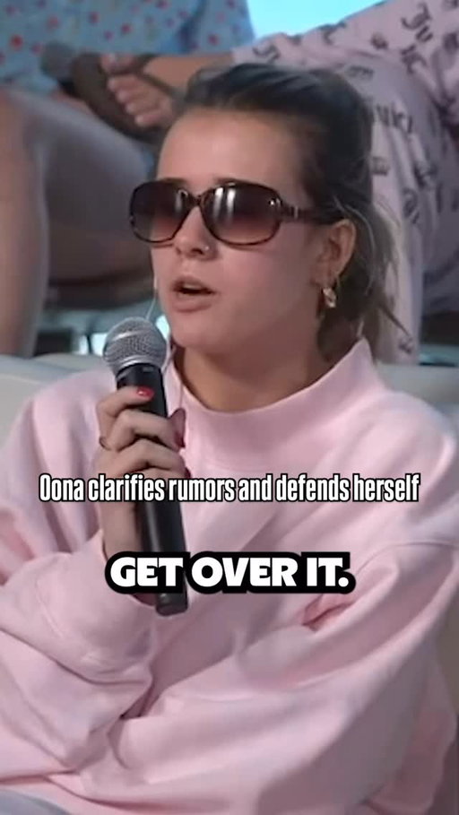 Oona clarifies the rumors going around about her and defends herself.