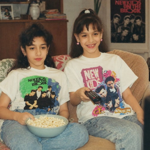 With NKOTB Day coming up, we can’t help but reminisce 🥹

This pic might not be real, but the feeling behind it is everything. It takes us straight back to the 90’s — sitting together in our favorite @nkotb tees, watching their VHS tapes on repeat, laughing, crushing hard, and living our best little fan-girl lives.

Sure, a lot has changed (hello hair, outfits… and puberty 😂), but at the same time, nothing really has. That love? Still there.

What we never could’ve imagined back then is how it would all come full circle. The memories, the experiences, the opportunities… truly once-in-a-lifetime moments we’ll never forget 🙏🏼

Funny how those childhood dreams turned into real life. 

Happy early @NKOTB Day to every BH who’s still that same girl at heart 🤖❤️♾️💫

#nkotb #nkotbday #boyband #bhs #memories