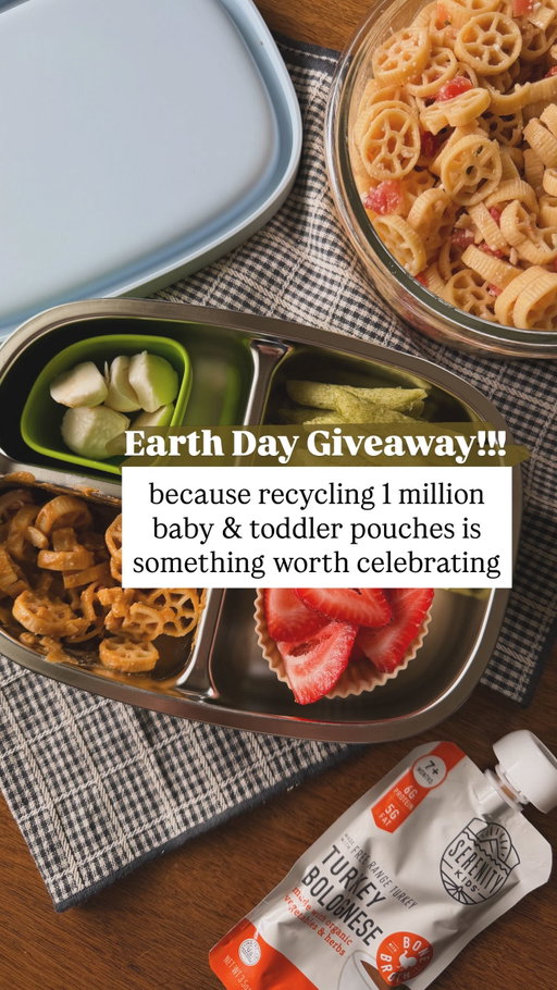 1 MILLION pouches recycled, & it started like this ♻️🌎

Since it’s Earth Day, I’m partnering with @myserenitykids to show you how you’re actually able to recycle your pouches through their TerraCycle program, instead of just tossing them

Just remove as much as the product as possible, collect them in your box, request a label and ship off! They get recycled into things like playground materials + outdoor furniture!!! 🤯

And since the Earth can always use a bit more love, we’re giving away: Serenity Kids pouches kit + my favorite reusable essentials (silicone baggies for snacks + stainless steel lunchbox + prep containers + silicone popsicle mold)

To enter the GIVEAWAY:
✨ FOLLOW @toddlerdietitiantiff + @myserenitykids 
✨ LIKE this post
✨ TAG 2 friends (unlimited entries!!)

BONUS: tell us what your toddler’s favorite Serenity Kids product is! Giveaway ends on April 29th, 2026 and the winner will be randomly selected & contacted via DM. This giveaway is open to US residents only & is not associated with Meta

SHARE with a mom friend who’d love this too 🤎

#serenitykidspartner #serenitykids #feedingtoddlers #earthday #toddlermoms