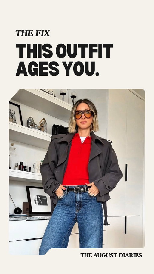 On this week’s episode of THE FIX we’re talking about PROPORTION and how much it can make you look DATED
*all pieces are linked in my bio 

If you’re new to THE FIX, catch up on previous episodes - like 3 things you need to do before you leave the house, my signature beachy wave tutorial, and how to stop feeling overwhelmed by trends.