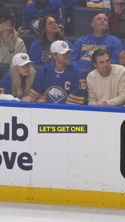 @chadmichaelmurray was experiencing the roller coaster of emotions while attending Game 2 between the @nhlbruins and @buffalosabres! 🎢 #StanleyCup