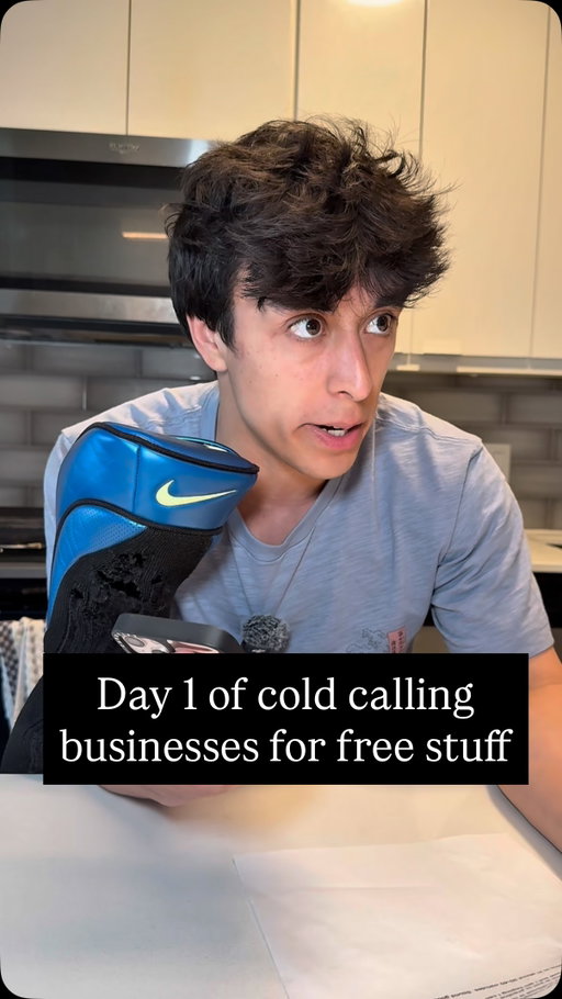 Cold calling a golf range for a free bucket of balls @skokiegolf #golf #coldcalling #vlog #sales