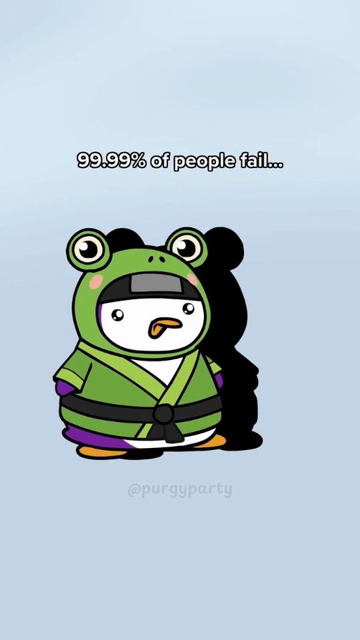 Are you part of that percentage?

Follow @purgyparty and download our new battle royale mobile game!

#pudgyparty #purgyparty #pudgypenguins #purgypengoon #cartoon