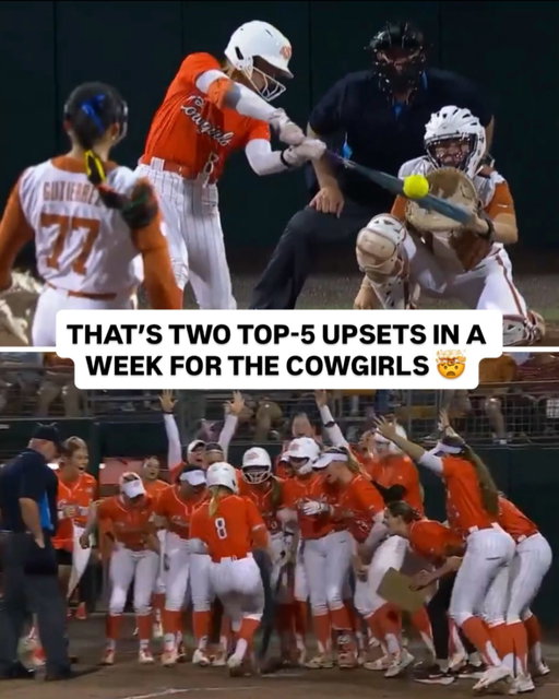 OKLAHOMA STATE IS ON FIRE 🔥 

#NCAASoftball x 🎥 ESPN2 / @osusoftball