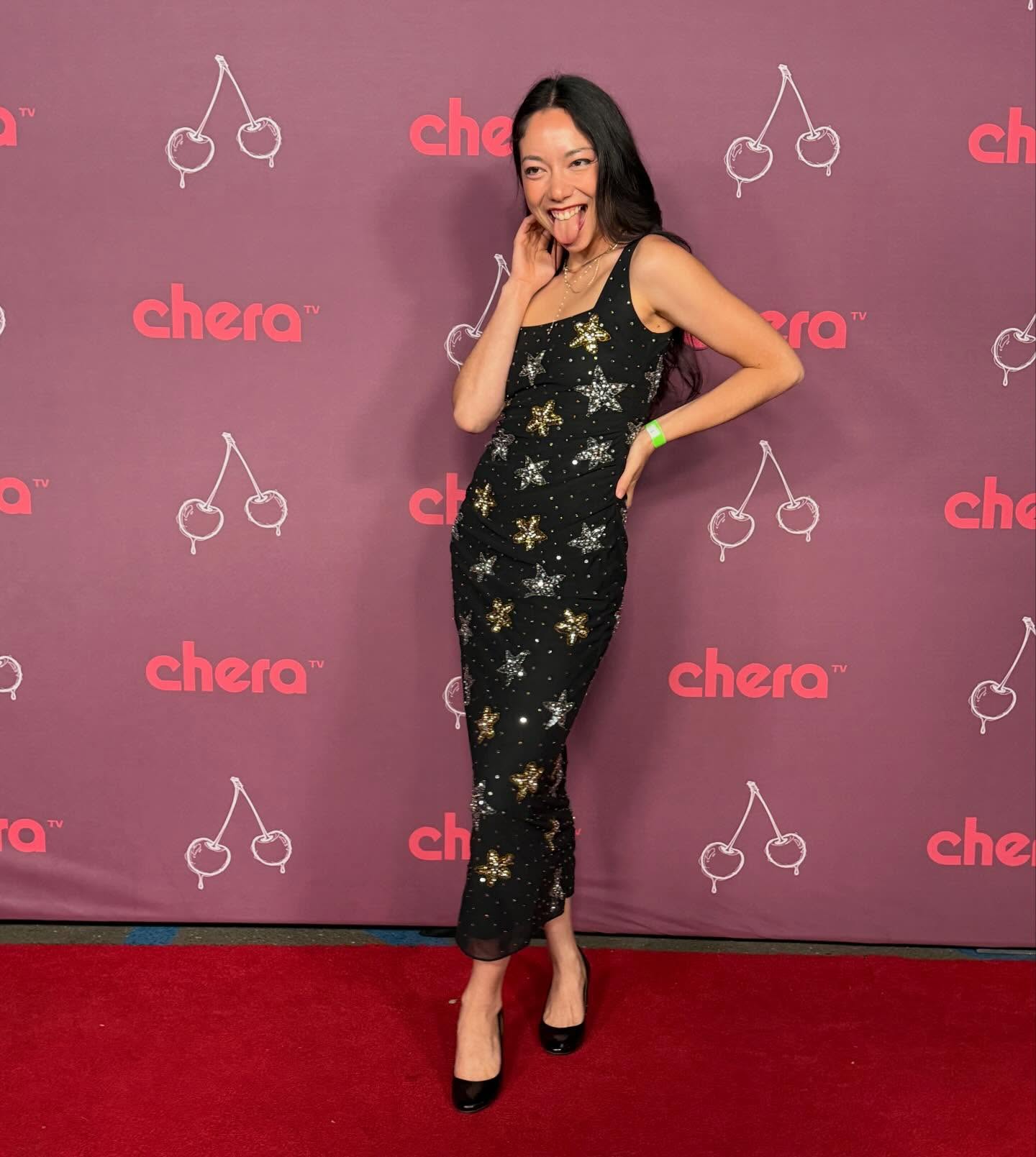 Workshop to Red Carpet in 2 hours flat 🫡 thanks @madelinezupan for being my hot date even though it’s a school night 

📍 @cheratv