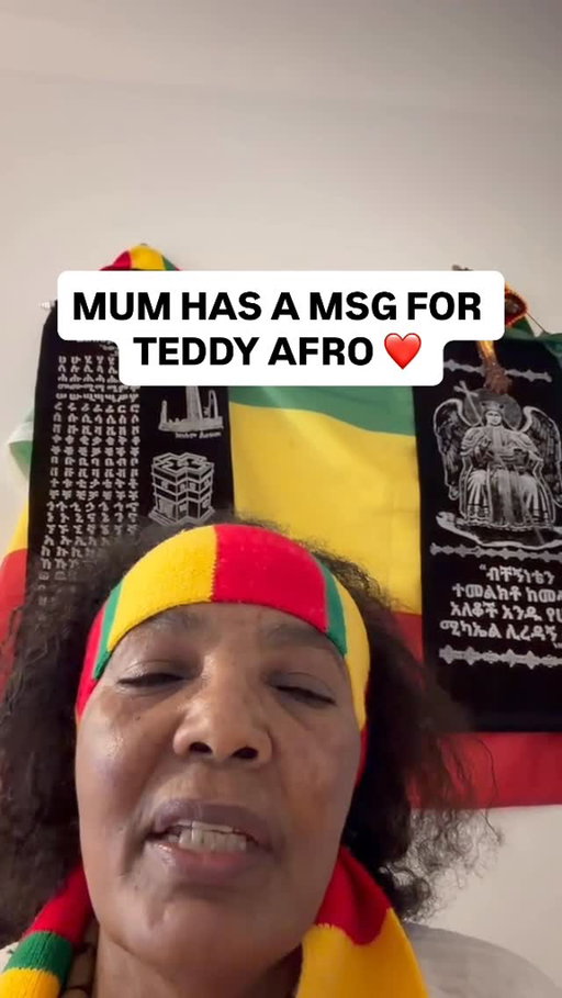 Mum sent me this cause she thinks I’m famous so I must be friends with @teddyafromuzika and I didn’t have the heart to tell her 😭😭. Tag him and share let’s see if she can reach him 🙏🏾.

#teddyafro #ethiopian #fyp #foryou #habeshatiktok