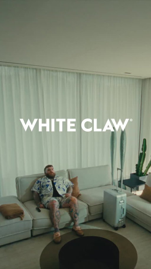 Teddy x White Claw all summer long. Grab life by the Claw 💜 #ad21+