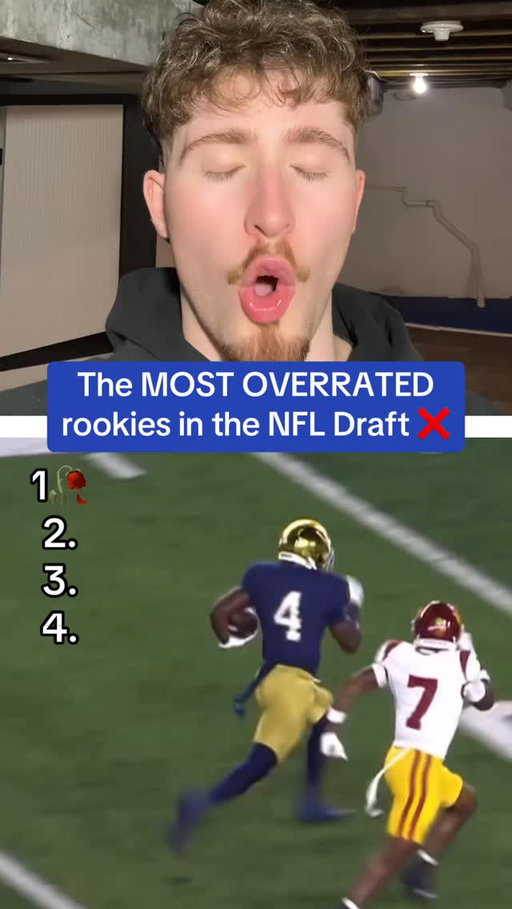 The most OVERRATED rookies in the NFL draft 👀 #nfldraft #nfldraft2026 #fantasyfootball