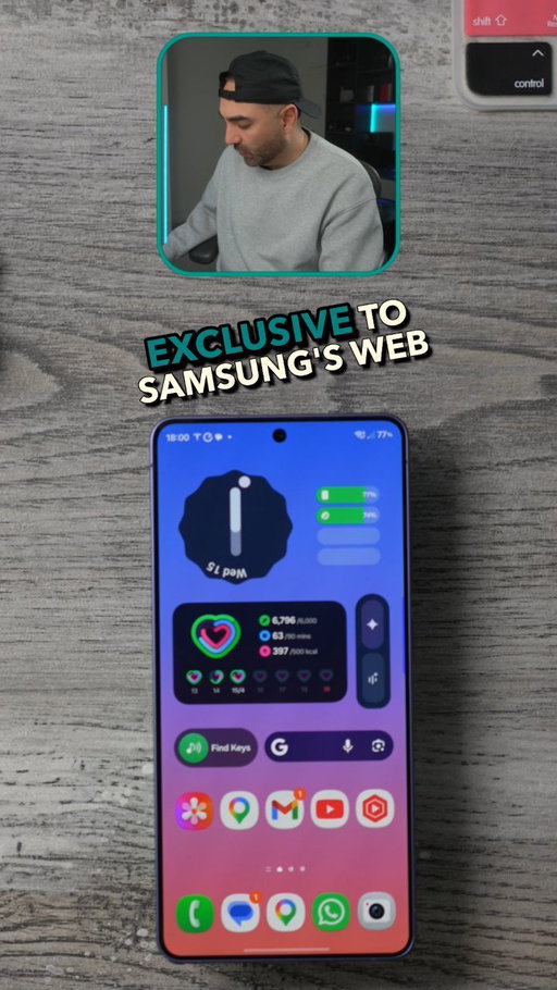 Here's another trick for you Samsung fans who are tired of annoying pop-up ads. This is an exclusive Samsung Galaxy browser feature that's well hidden and switched off by default. Check it out! 📱💡 #SamsungGalaxy #Galaxy #tipsandtricks