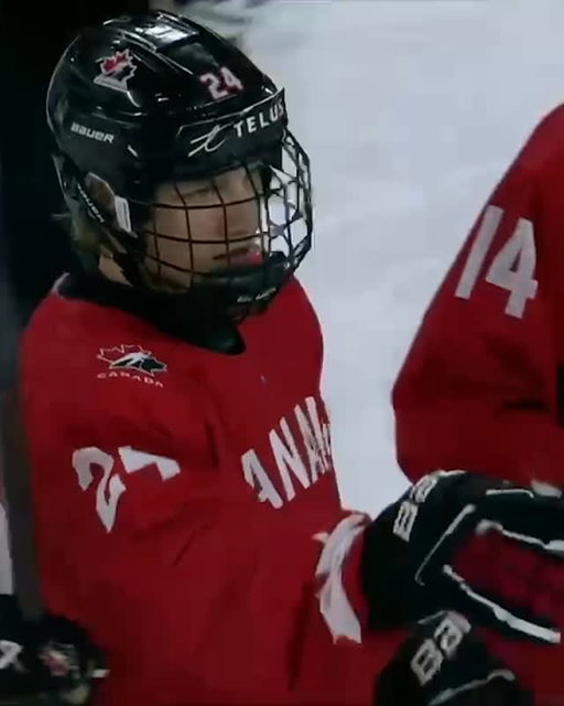 A look ahead to the 2027 #NHLDraft as @saginawspirit’s Dima Zhilkin buries his first of the #U18MensWorlds! 🇨🇦
