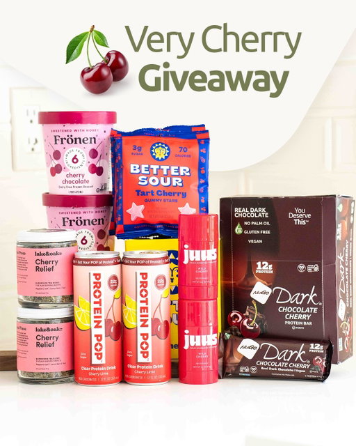 Very Cherry Giveaway Closed 🍒🤎

Congrats, @michealemorgan! 
We sent a dm.

.
.

To celebrate our new Dark Chocolate Cherry bar, we pulled together an irresistible prize pack full of cherry picks from brands we love.

✨ The prizes:
• 12 NuGo Dark Chocolate Cherry bars
• 4 pints Fronen Cherry Chocolate frozen dessert
• 10-pack Better Sour Tart Cherry candy
• $25 Target gift card for 2 Protein Pop Cherry Lime 4-packs
• 2 jars Lake & Oak Cherry Relief herbal tea blend
• 1 Juus Wild Cherry deodorant

✨ Here’s how to enter:
• Follow @nugonutrition, @eatfronen, @eatbettersour, @lakeandoaktea, @proteinpop_official, and @juusbeauty
• Like + share this post
• Tag a friend who never says no to cherry (every tag = 1 entry!)

Bonus entries: 
Share this post to your story, or like and comment on 3 of our posts for extra chances to win!⁠ 🍒

.

Giveaway closes 4/28/26 at 11:59pm EST. Winner will be contacted via DM. Open to U.S. residents 18+. Not affiliated with Instagram.

#CherryGiveaway #WellnessGiveaway #SpringSnacks #Giveaway #NewFlavor #SnackGiveaway
