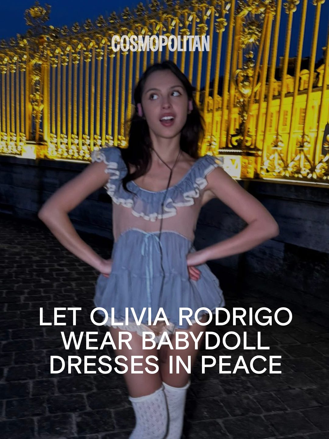 If you think Olivia Rodrigo wearing a frilly dress is an issue, maybe you're the problem?

When Olivia released “drop dead” on April 17th, the first single from her forthcoming album, the conversation predictably spiraled. Not about the legitimacy of a Pisces and Gemini relationship, but more about the ruffled @chloe look she wore. The internet immediately deemed the choice infantilizing and even claimed the look was too "sexualizing" of a choice.

But, her wardrobe isn't actually provocative. In fact, nothing in the video strains toward explicitness. Context matters, and here the context is disarmingly innocent. The real question is: what are we projecting onto the babydoll dress? At the link in bio, we explore the history behind the attire and why people shouldn't jump to the immediate worst conclusion when it comes to women's dressing.

Photos: @oliviarodrigo, Getty Images
