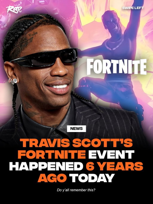 #TravisScott launched his Fortnite event “Astronomical” on this day in 2020‼️

The event, which ran for 3 days during the pandemic, set the record for highest attendance in a Fortnite in-game concert with 12.3 million concurrent viewers 🔥

Did y’all pull up to this event⁉️🤔