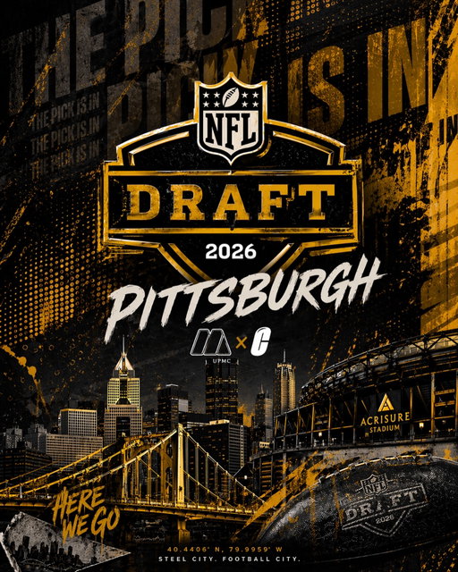 We’re live in Pittsburgh for the 2026 NFL Draft with College Football Alerts.

Round 1 tonight.

From building one of the largest college football media platforms to now being on the ground for one of the biggest moments in the sport, this is what it’s all about — access, relationships, and delivering real-time coverage at scale.

Excited to connect with athletes, agents, brands, and partners throughout the week as the next generation of talent takes the stage.

Steel City. Big moments. Let’s get it done.