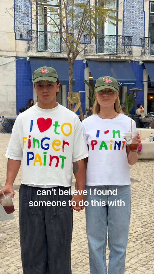 what are these shirts 🤣 finally found someone who I can do these silly things with