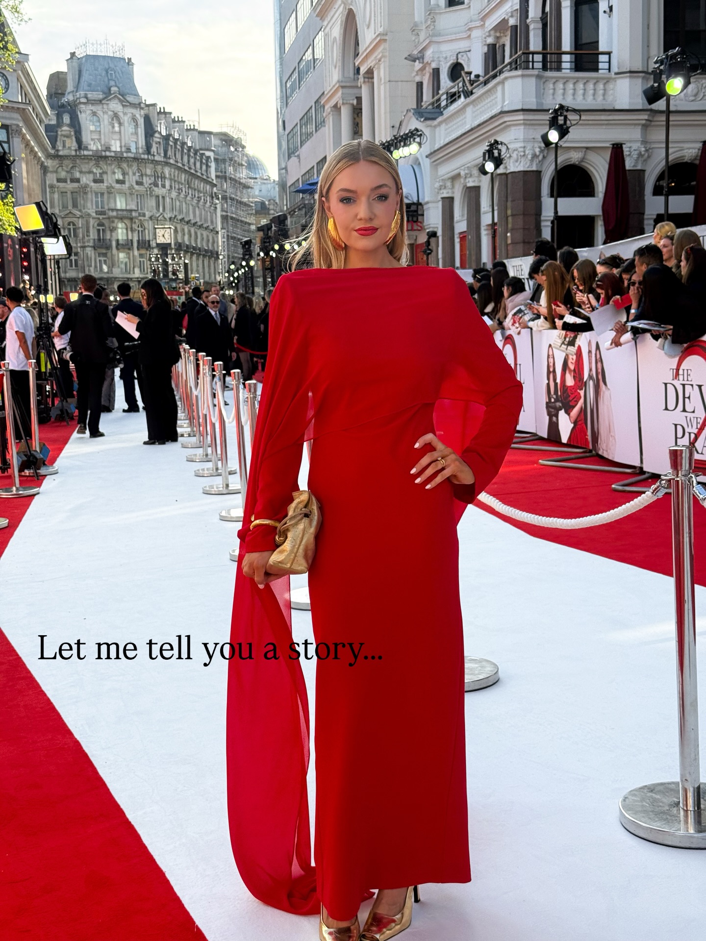 When my dream came true 👠 a night on the red carpet at The Devil Wears Prada 2 Premiere 💫 pinch me! 
 @20thcenturystudios @20thcenturyuk #thedevilwearsprada2 #thedevilwearsprada #devilwearsprada2 #tdwp2