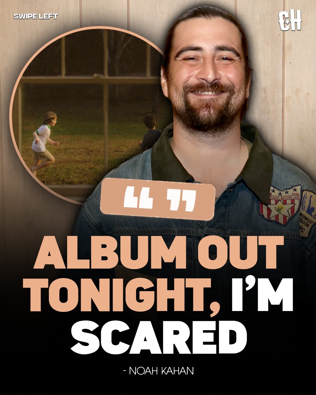 Noah Kahan said he’s scared that his new album is dropping tonight 😂😭

How excited are y’all⁉️