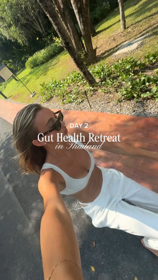 day 2 at the gut health & longevity detox retreat in Thailand🤍 healing remedies perfection. Let me know if there’s anything you want to see more of! x

@rakxawellness