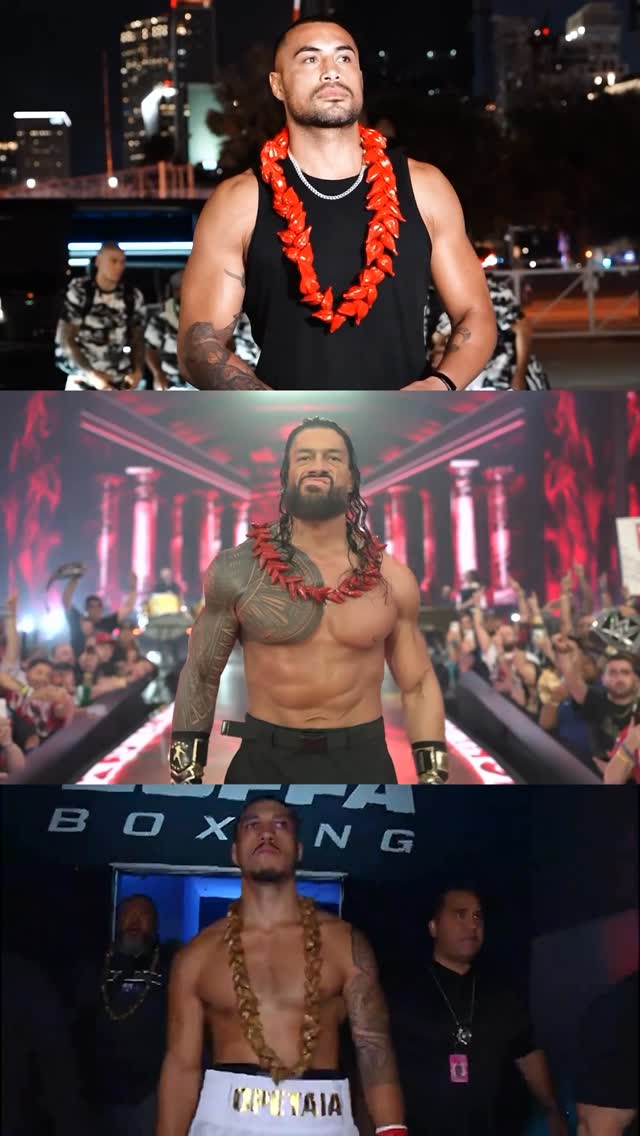 Samoan champions. Built to be the standard 🏆☝️

Roman Reigns. Carlos Ulberg. Jai Opetaia.