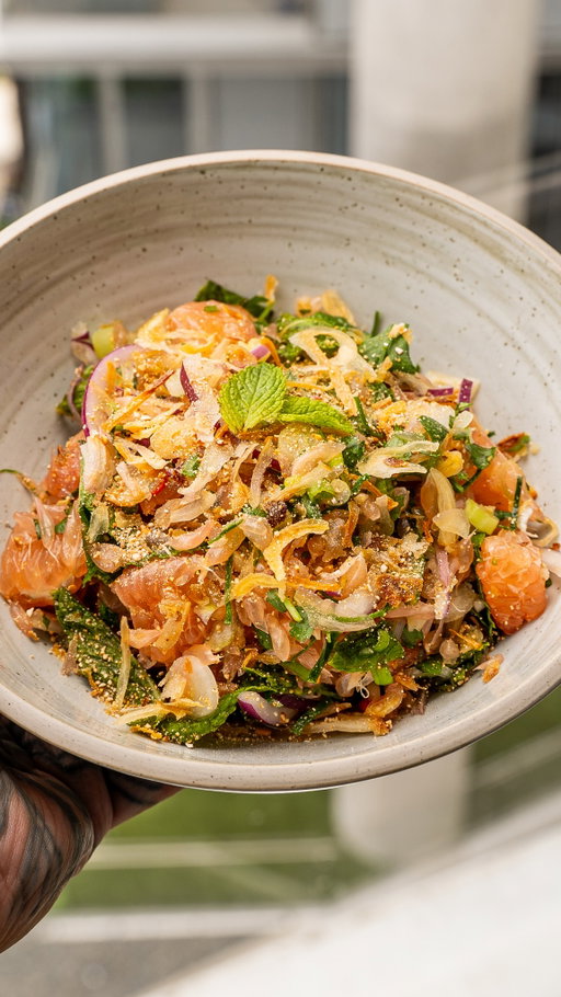 this pomelo salad is honestly so goated

comment save, and i’ll send you the link to the printable recipe directly to your dm’s!

https://feedthepudge.com/goi-buoi-pomelo-salad/