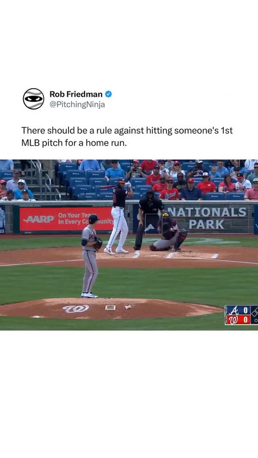 This is the result you get when you throw a meatball to James Wood 😭 

(via: @pitchingninja)