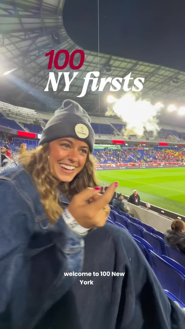 # 1: Red Bulls game !!! @redbullnewyork ⚽️⭐️

stay tuned for the next 99… 

#nyc #newyorkcity #100newyorkfirsts #thingstodoinnyc