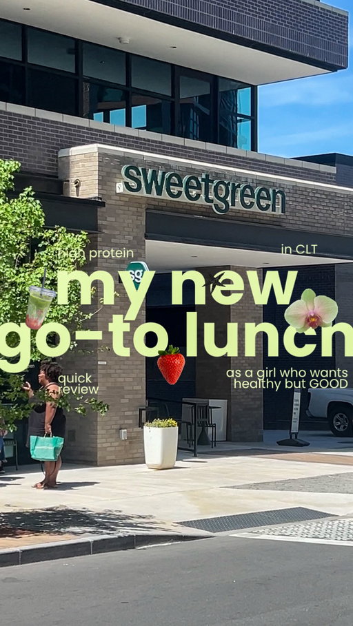 #sweetgreen_partner Send this to the friend you always get lunch with—Sweetgreen is now open in Plaza Midwood 👀 what are we ordering?? Need recs!