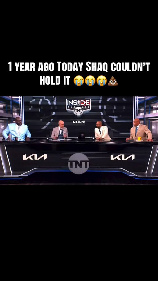 We all know that walk 😂😂😂😂 #shaq #insidethenba #charlesbarkley #erniejohnson #kennythejetsmith