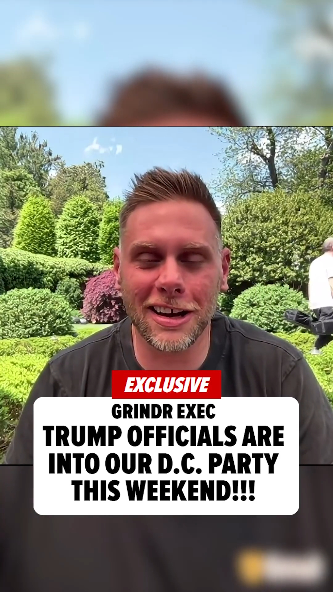 🥳🎉 Grindr's White House Correspondents' Dinner weekend bash in Washington, D.C. is drawing interest from the top reaches of government ... including President Donald Trump's administration!

FULL STORY AT THE LINK IN BIO.
