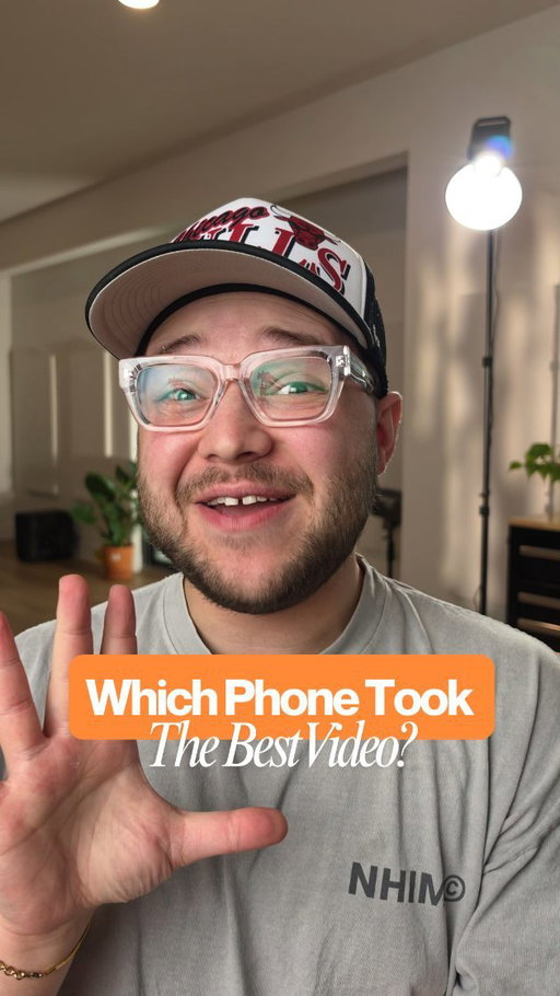 Which phone took the best video? #techtok #tech #android #imparkerburton #androidguy