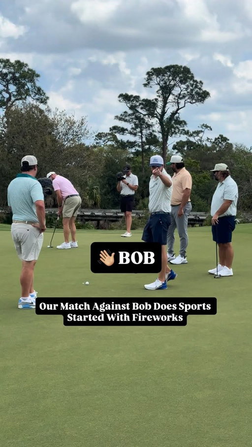 RIGGSY FROM WAY DOWNTOWN TO START THE MATCH! 

Full video live on the Bob Does Sports YouTube Channel now.