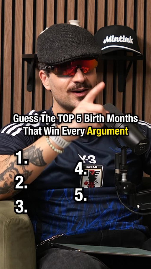 Top 5 Birth Months That Win Every Argument 🤔