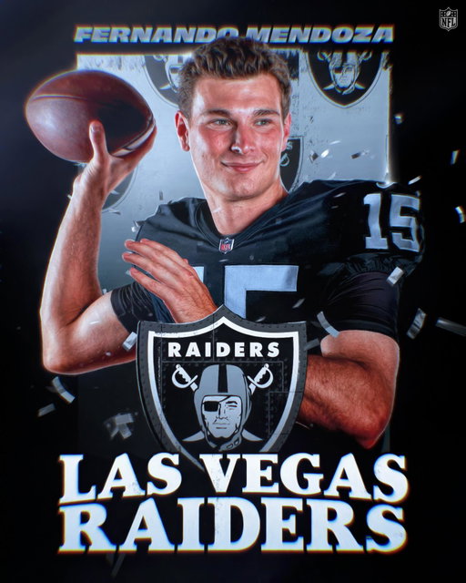 Las Vegas’ newest QB 🔥

NFL Draft on NFLN/ESPN/ABC
Stream on @NFLPlus