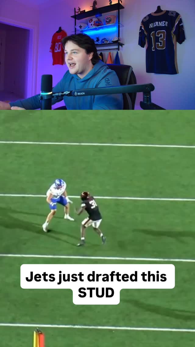 Jets fans are going to love their new EDGE David Bailey out of Texas Tech ⭐️