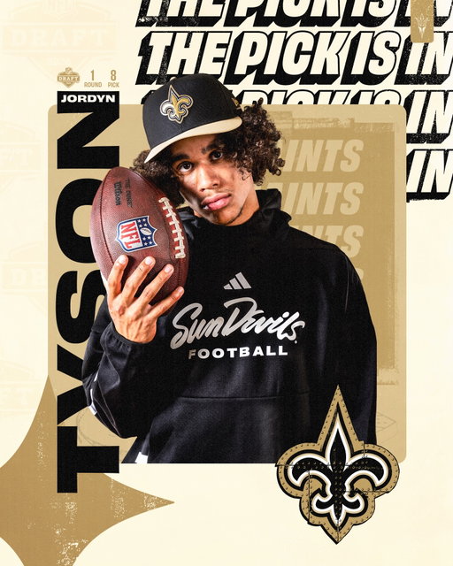 Go Saints ‼️

JT is heading to the @saints 🔥