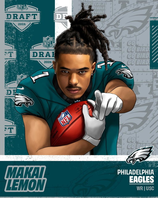 Eagles are ready to make some lemonade out of Lemon 🍋

NFL Draft on NFLN/ESPN/ABC
Stream on @NFLPlus