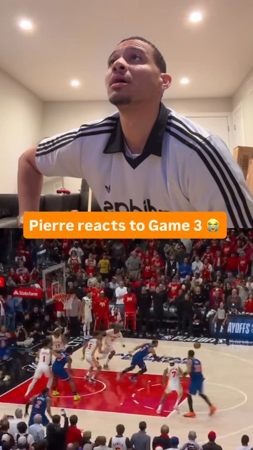 Pierre just summed up every Knicks fan’s reaction 🤦‍♂️

#nba #basketball #knicks