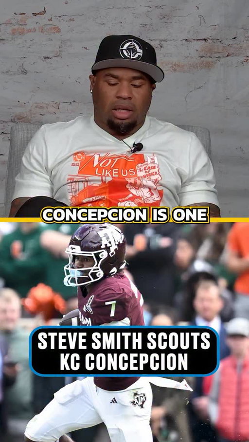 KC TO THE LAND 🐶 Steve Smith’s Scouting Report on Concepcion

The Cleveland Browns have their playmaker. 🎯

Steve Smith Sr. breaks down the tape on KC Concepcion. While the career drop numbers raise eyebrows, Smitty says the talent is undeniable. He sees a high-ceiling weapon that gives the Browns’ offense a dynamic edge they’ve been missing. 💥

The Take: You don’t pass up this kind of twitch and versatility over a few focus drops.

🔗 Watch Smitty’s FULL film breakdown of KC Concepcion on YouTube! Link in bio. 📲

#browns #nfl #nfldraft #fantasyfootball