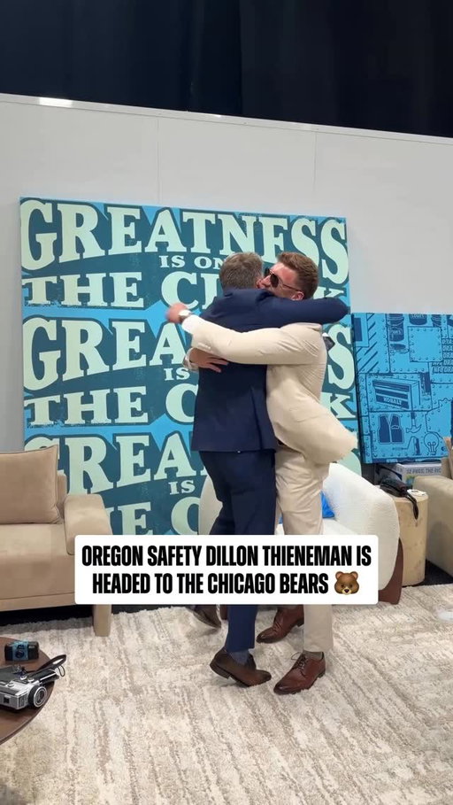 @chicagobears add @dillonthieneman 🐻⬇️

NFL Draft on NFLN/ESPN/ABC
Stream on @NFLPlus