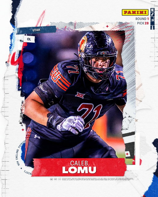 Welcome to New England @caleblomu 💪