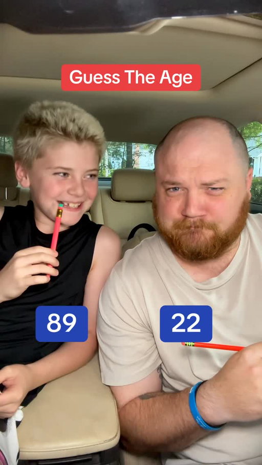 Guess the age! 👀😂

#guesstheage #fatherandson #tytannerwilson